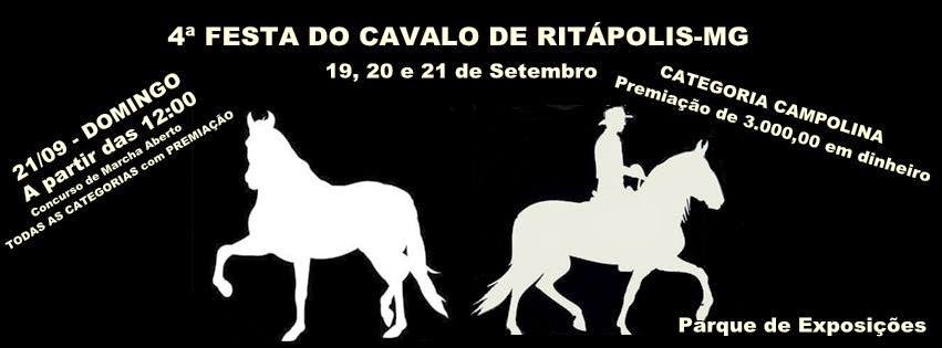 Ritápolis hospeda Festa do Cavalo