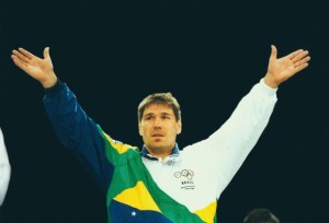 Aurélio Miguel: o primeiro brasileiro a conquistar a medalha de ouro no judô Foto: Luludi/Agência Estado
