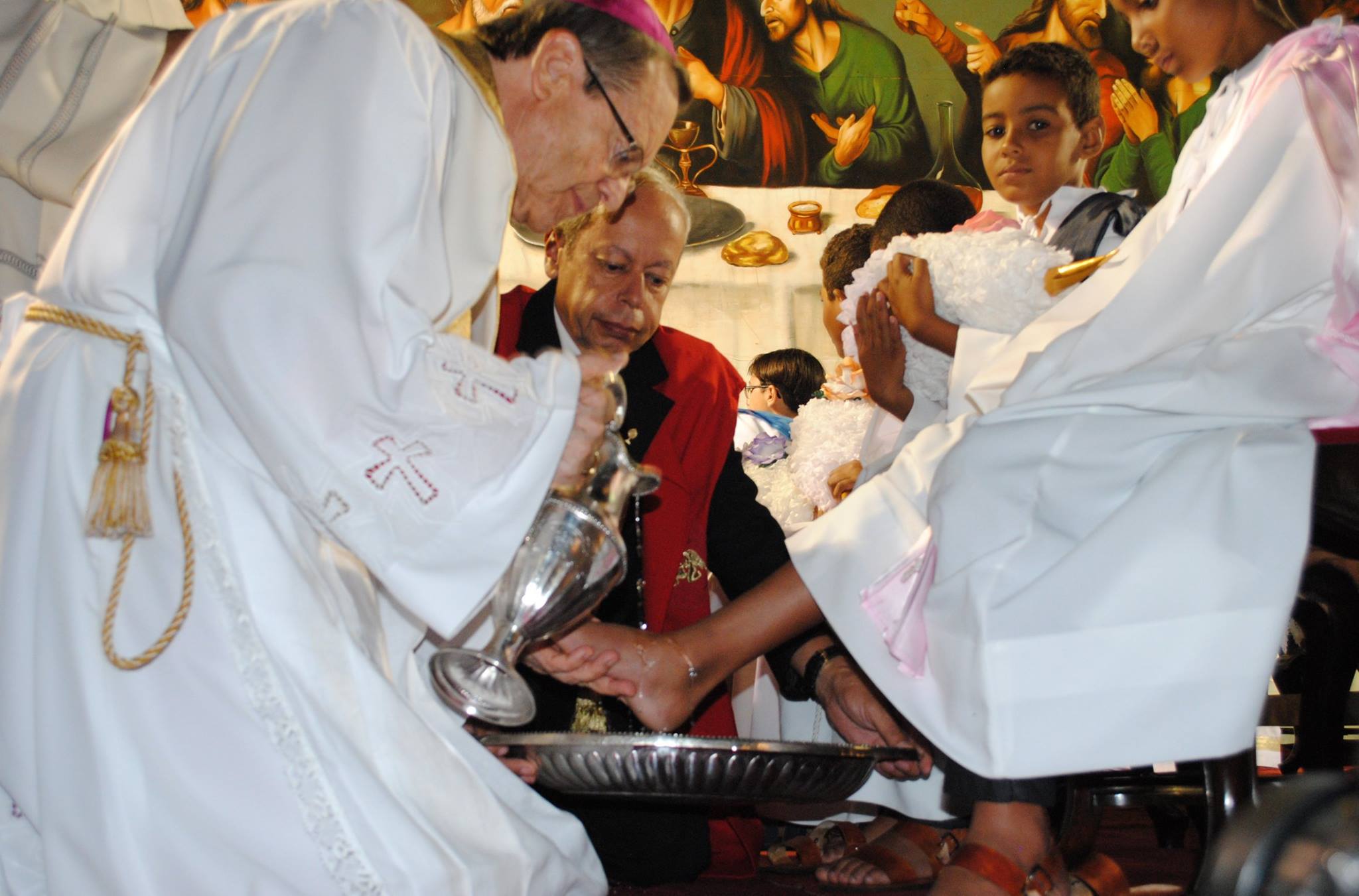 Tradicional Lava-Pés marca a Quinta-feira Santa em SJDR