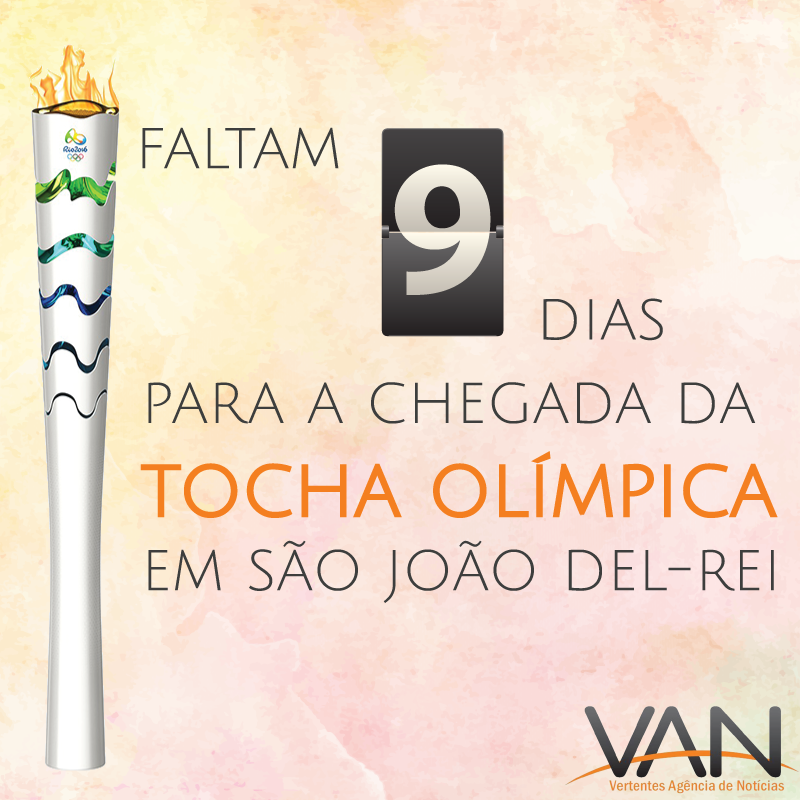 Tocha Olímpica chega em Minas amanhã!