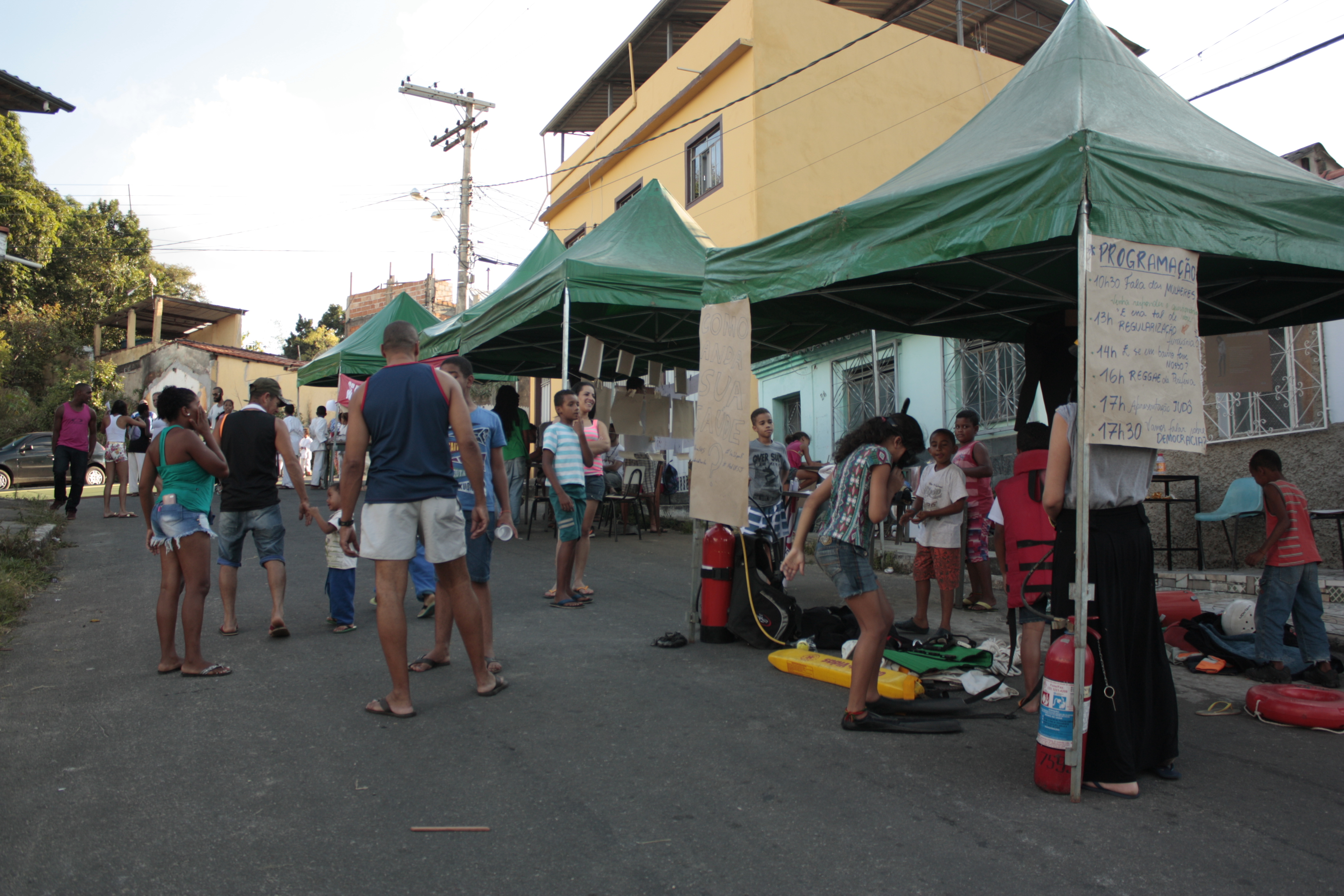 Feira de integração é realizada no bairro São Dimas