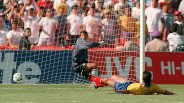 Gol contra que supostamente matou Escobar na Copa de 1994
