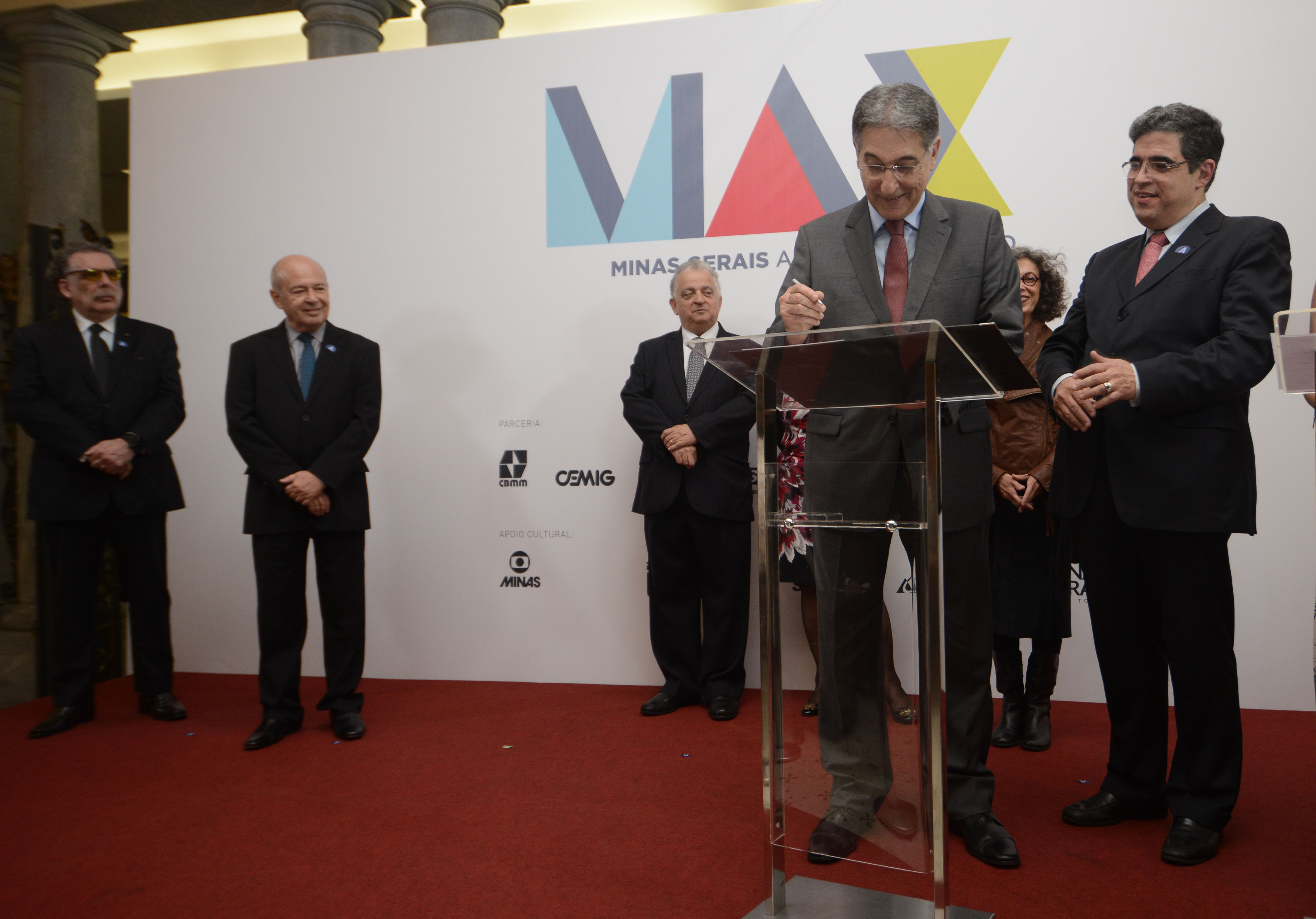 Governandor Fernando Pimentel participa da abertura do Minas Gerais Audiovisial Expo. 31/05/2016 Museu de Artes e Ofícios  Foto: Manoel Marques/imprensa-MG