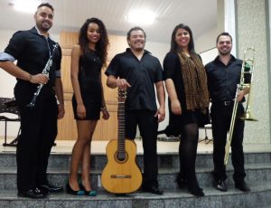 Professores da Escola Allegro no Recital de Inauguração. FOTO/VAN: Thaís Andressa
