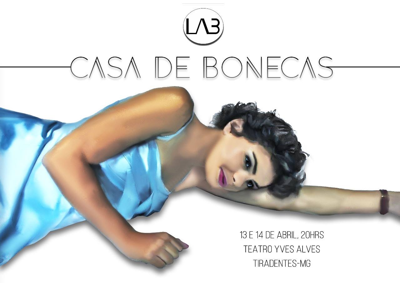 Peça teatral “Casa de Bonecas” estreia no próximo dia 13, em Tiradentes