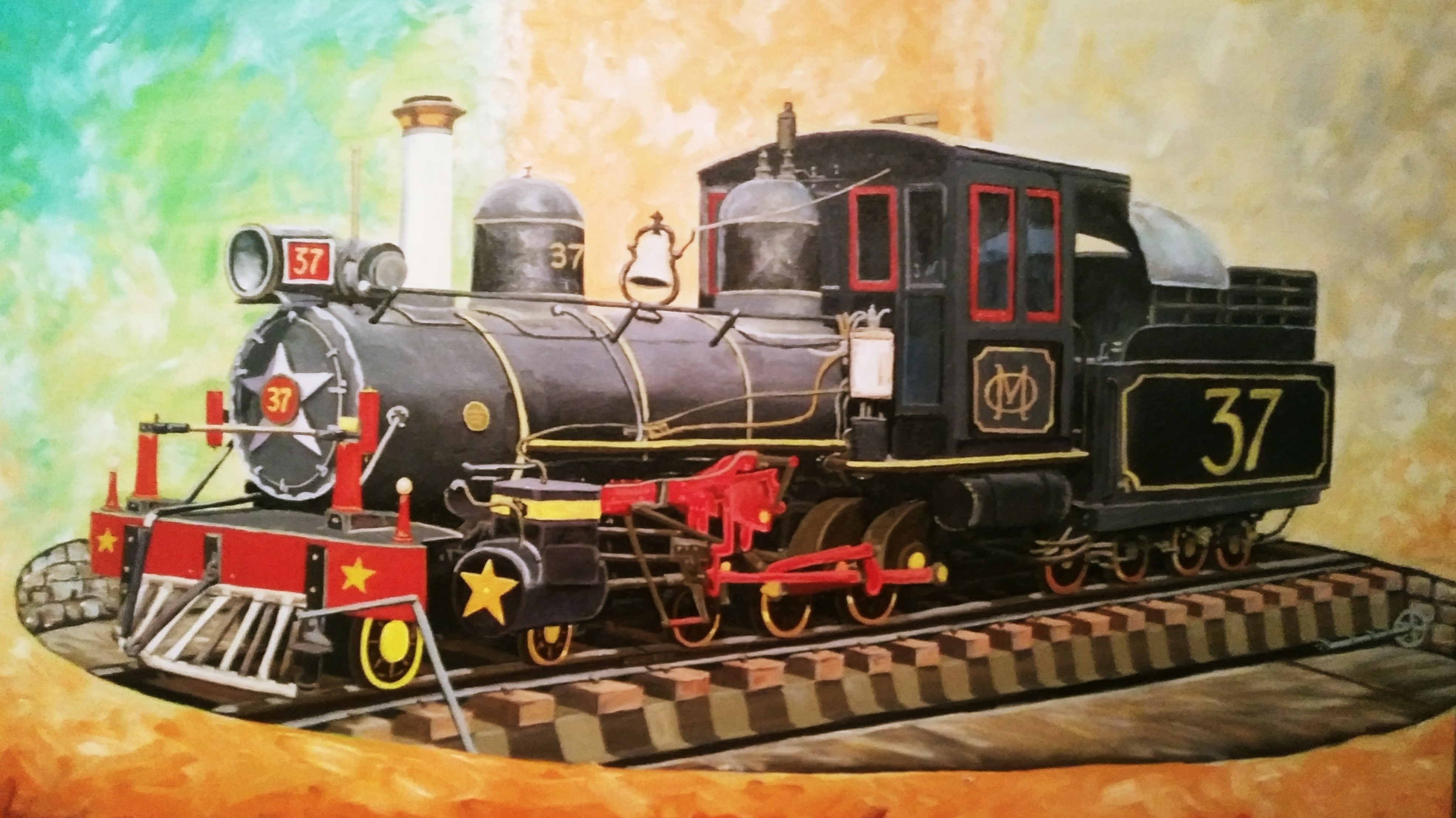Locomotivas de São João del-Rei são tema de exposição