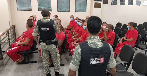 Detentos realizam ações de manutenção e limpeza em São João del-Rei