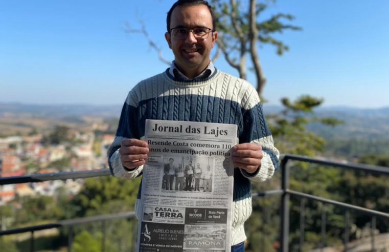 Jornal das Lajes: há 19 anos transformando a sociedade de Resende Costa e região