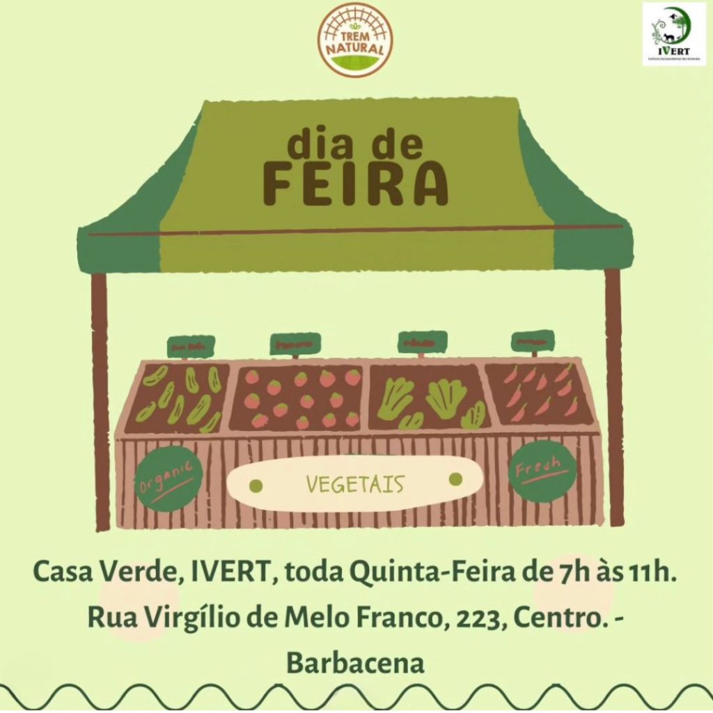 Anúncio da Feira Agroecológica.