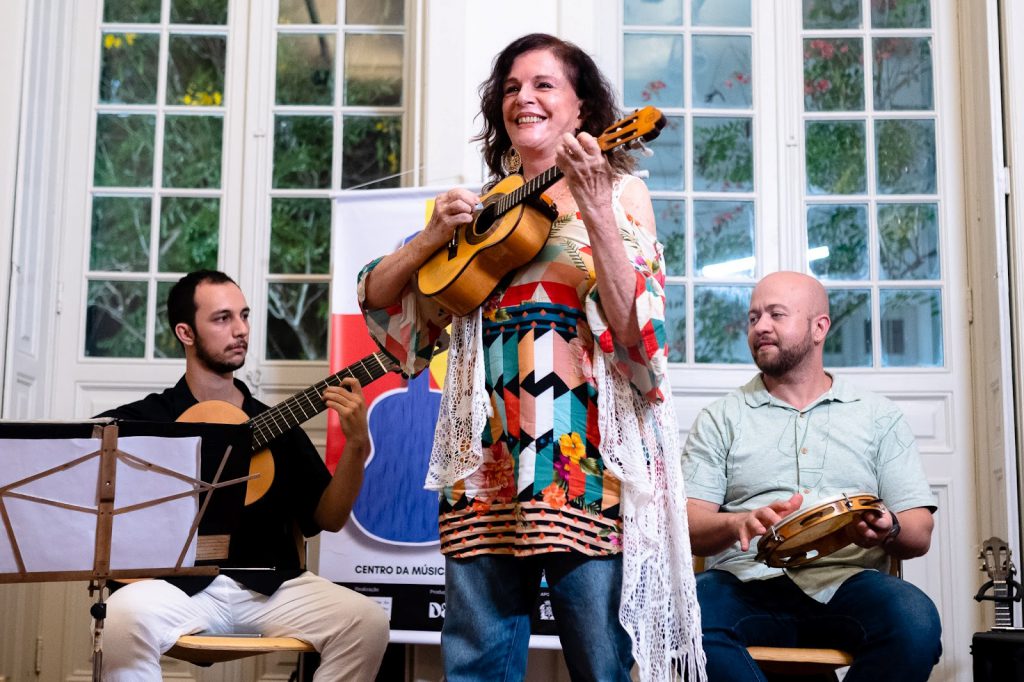 Apresentação musical na quarta edição do Festival.