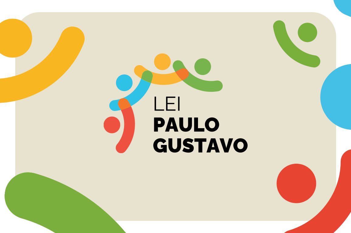 Capa- Logo da Lei Paulo Gustavo.